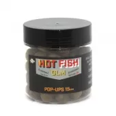 Бойлы плавающие Dynamite Baits  Foodbait Pop-Ups Hot Fish GLM  15мм