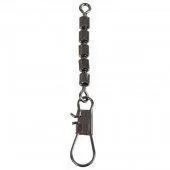 Вертлюг пятерной с карабином IRON TROUT Sphiro Swivel Chains - 7шт.