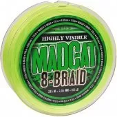 Леска плетеная MADCAT® 8-BRAID HI-VIS YELLOW