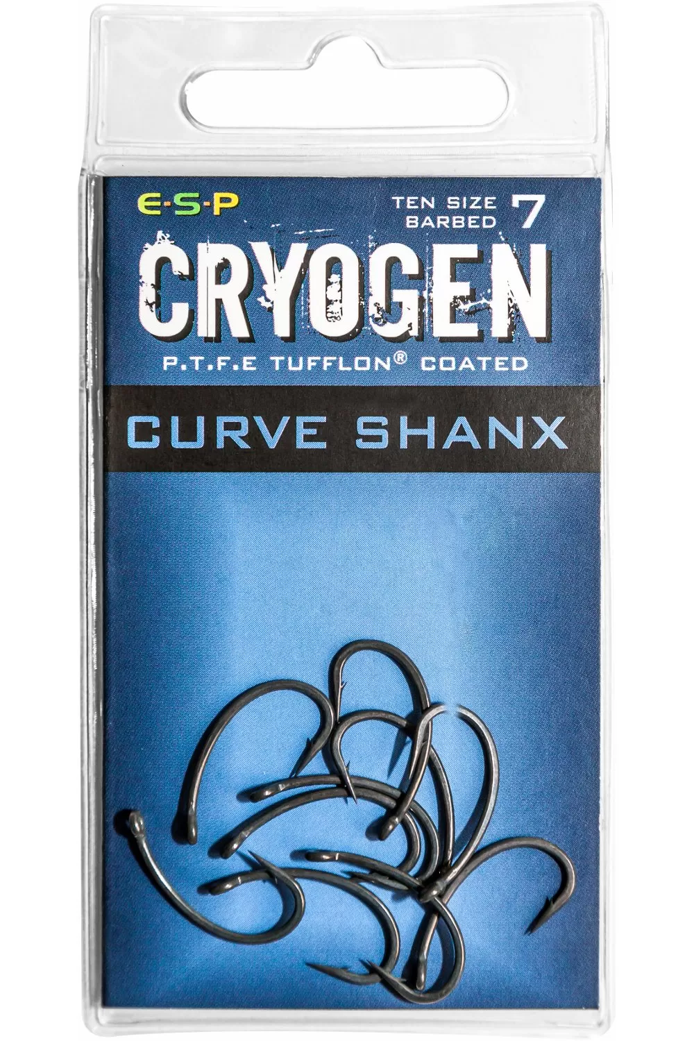 Крючки карповые E-S-P CRYOGEN CURVE SHANX - 10шт.