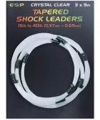 Шок лидер конусный E-S-P Tapered Shock leaders - 3 x 9m / 0,37-0,59mm / 15-40lb